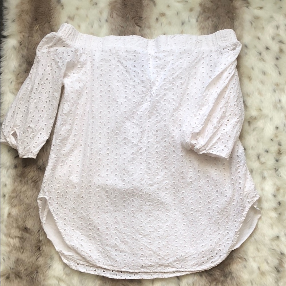 Off the shoulder blouse!